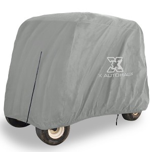 Unique Bargains Green Waterproof Outdoor Sun Rain Resistant Golf Cart Protective Cover Polyester Fabric - 1 of 4