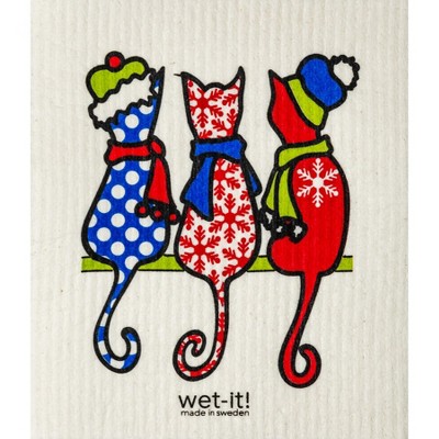 Wet It Dishcloth, Cold Cats; Cca