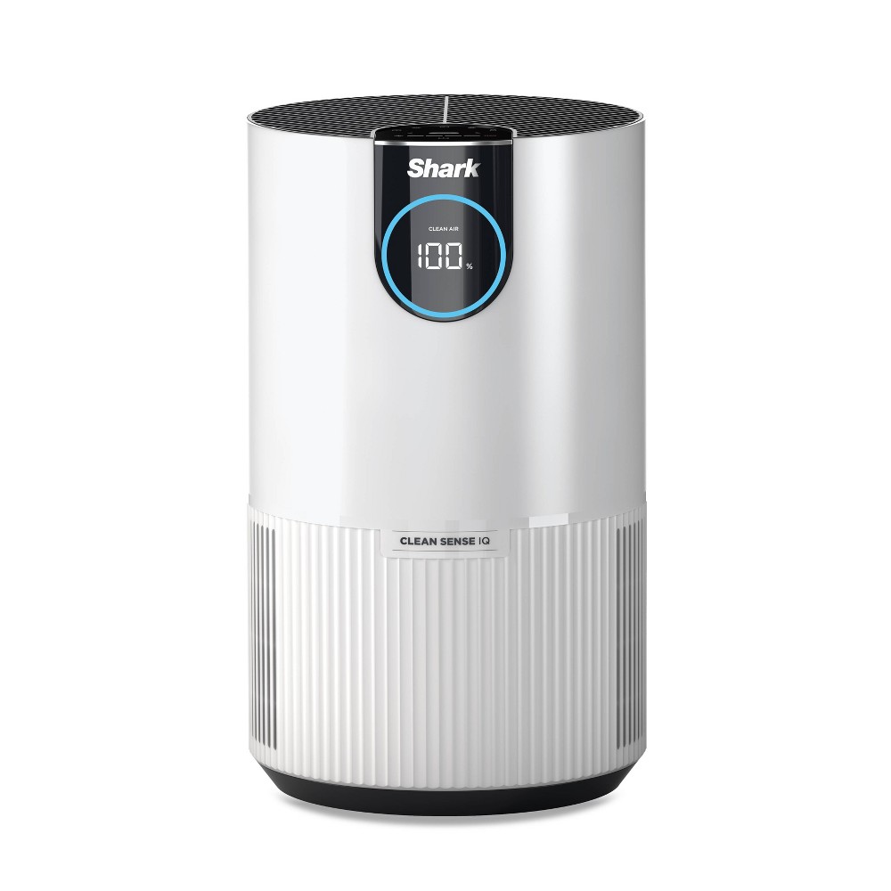 Shark - Air Purifier with Nanoseal HEPA, Cleansense IQ, Odor Lock, Cleans up to 500 Sq. Ft - White