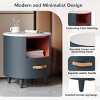 Accent Cabinet Modern with Drawer and Open Shelf for Living Room or Bedroom 19.25W - 3irtyhousy - 3 of 4