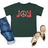 The Juniper Shop Joy Peace Sign Toddler Short Sleeve Tee - 3 of 4