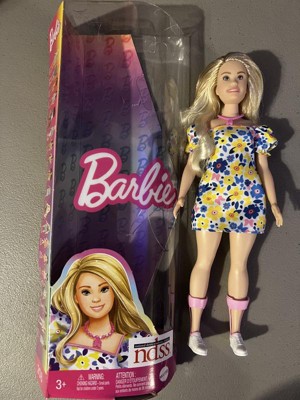 Barbie Fashionistas Doll #208 With Down Syndrome Wearing Floral Dress ...