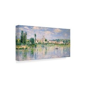 Trademark Fine Art -Claude O. Monet 'Vetheuil In Summer' Canvas Art - 1 of 4