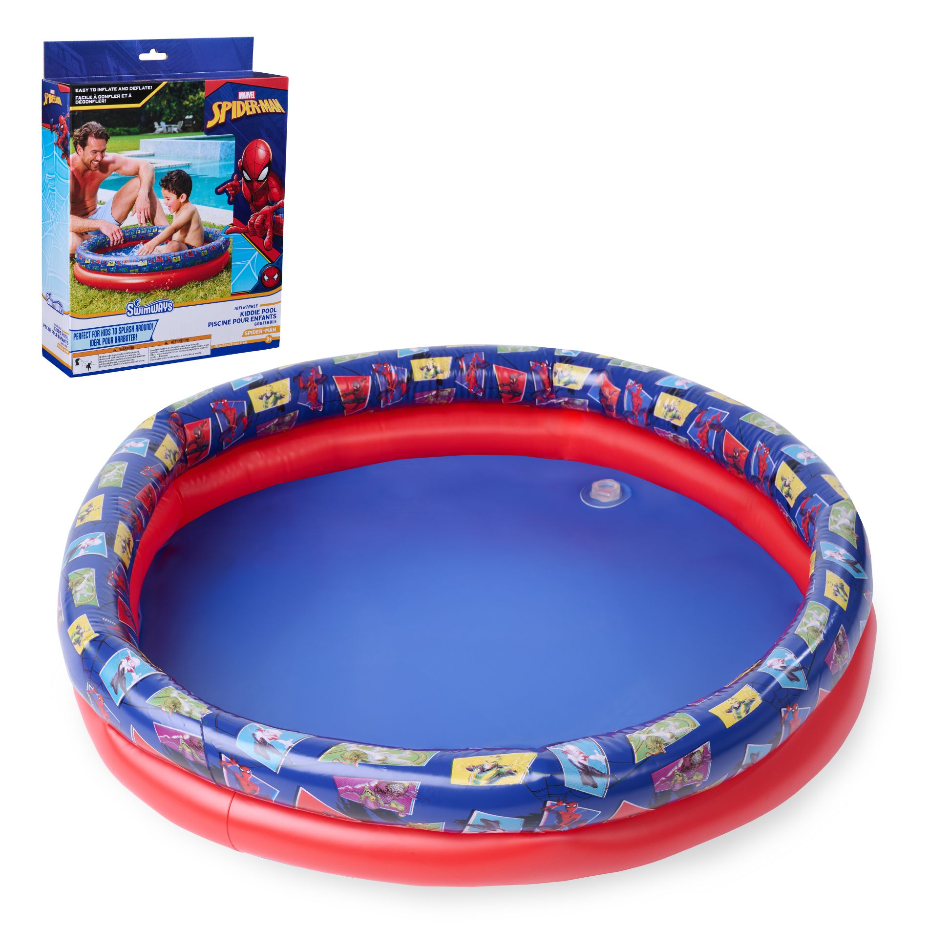 Disney Spider-Man 3 Ring Pool Novelty Float