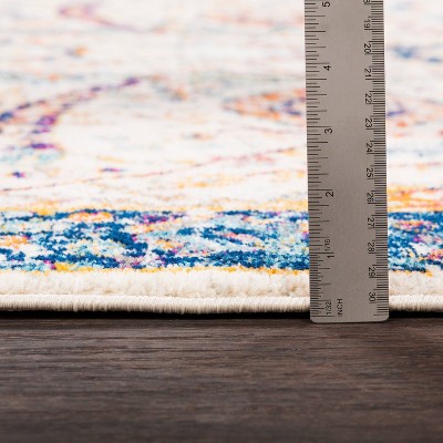 Elegant Grayson Reversible Rectangular Rug in Synthetic Gray, 6'7" x 9'
