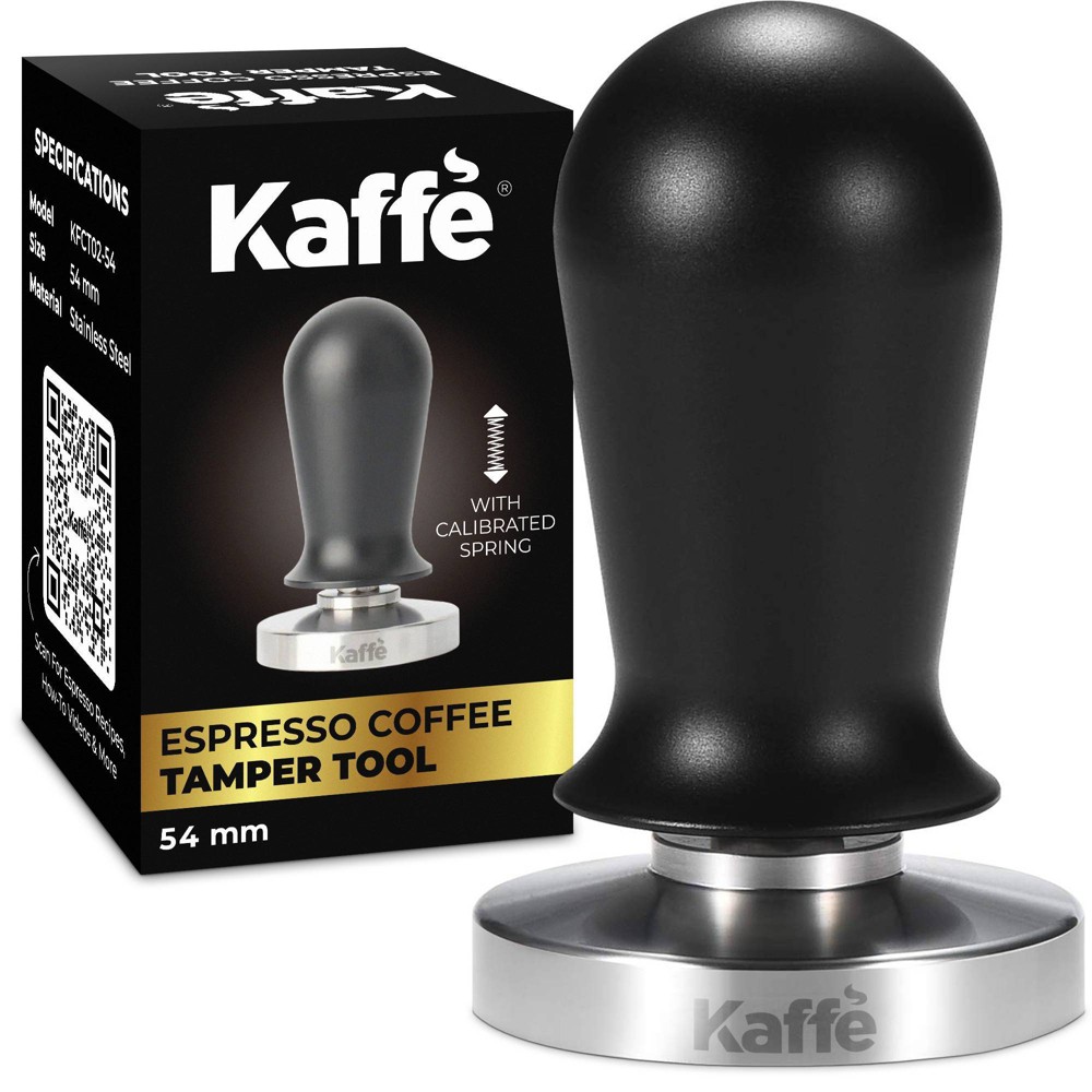 Kaffe 54mm Espresso Coffee Tamper with Spring