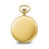 Black Bow Jewelry Charles Hubert IP-plated Stainless Open Face 52mm Pocket Watch - 2 of 4