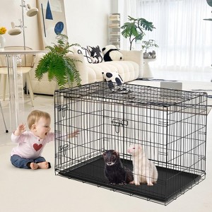 Small Rabbit Cage, Pet Cages for Small Animals 47x30x31.9in,Thickened ...