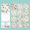 2026 Square Wall Calendar, Beauty of Nature, 16-Month Floral Theme with 180 Reminder Stickers (12x12 In) - 4 of 4