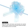 Unique Bargains Large Gift Wrapping Bows Chiffon Pull Bow Ribbon 15 Pcs - 4 of 4