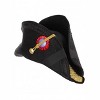 HalloweenCostumes.com    Mens Admiral Bicorn Hat, Black, Black - 3 of 4