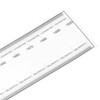Unique Bargains PET Plastic Folding Film Flexible Ruler with R Angle and Width Lines - 4 of 4