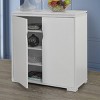 Brassex Daniel 4 Shelf Cabinet - 3 of 4