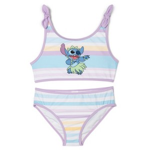 Disney Bikini Top and Bottom Swim Set UPF 50+ Little Kid to Big Kid - 1 of 4