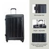 NAYSAYE Bag and Luggage Set 9 Piece Hardshell Carry On Luggage Set with TSA Lock and Storage Bags for Travel, Black, 21.08"*12.42"*31.51" - 4 of 4