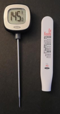 OXO Good Grips Chef's Precision Digital Instant Read Thermometer, Black