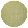 Colonial Mills Mary Ft s Isle - Celery 7x7 Round Rug Indoor/Outdoor 100% Polypropylene - 2 of 4