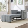 NicBex Convertible Sofa Bed Sleeper Chair with 5-Position Adjustable Backrest & Storage,Upholstered Small Couch for Living Room,Bedroom - 3 of 4