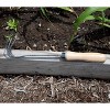 Dewit Bio 3 Tine Cultivator - Aerates Soil with Tempered Boron Steel Tines and Ash Wood Handle, 12.5 inches long - 3 of 4