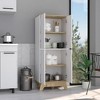 Depot E-Shop Multistorage cabinet 59" H, four doors, four internal shelves - 2 of 4