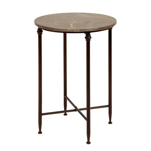 Marble end hot sale table target