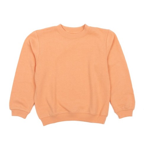 Leveret Kids Long Sleeve Sweatshirt Peach 8 Year : Target