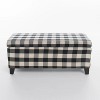 Modern Upholstered Comfortable Ottoman Fabric Storage Ottoman Bench Traditional for living room-Christopher Knight Home - 3 of 4