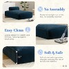 Whisen 72" Oversized Modular Right Facing Foam Filled Sofa Bed for Living Room Elderly Baby Friendly No Assembly Free Combination - 4 of 4
