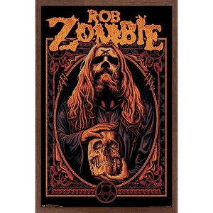 Trends International Rob Zombie - Warlock Framed Wall Poster Prints - 1 of 4