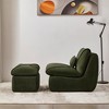 ORRD Compressed Lounge Chair with Ottoman, Modern Sofa for Small Spaces, Easy Assembly Upholstered Chair for Living Room, Bedroom, Studio - 3 of 4