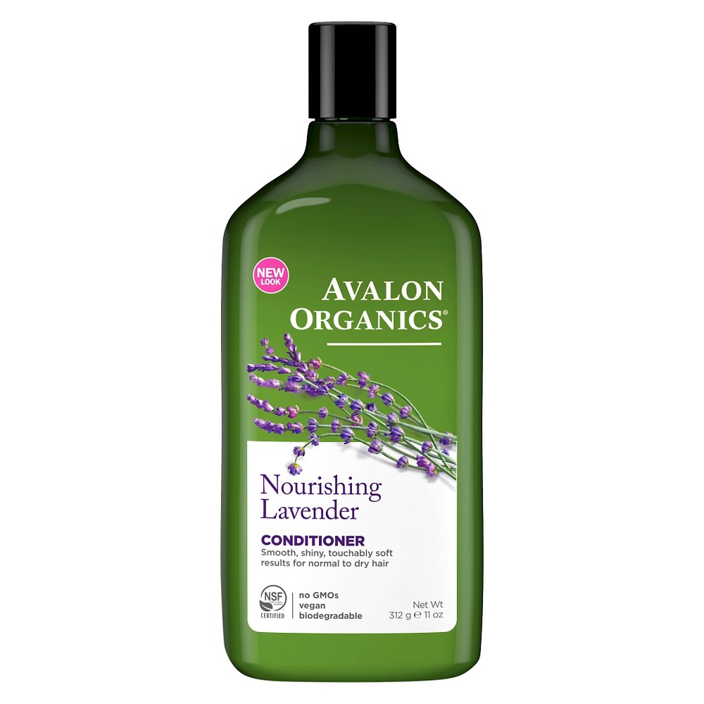 Avalon Organics Lavender Nourishing Conditioner, 11 Ounce Bottle