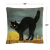 By Abc 16 X 16 Decorative Throw Pillow by Trademark Fine Art - 4 of 4