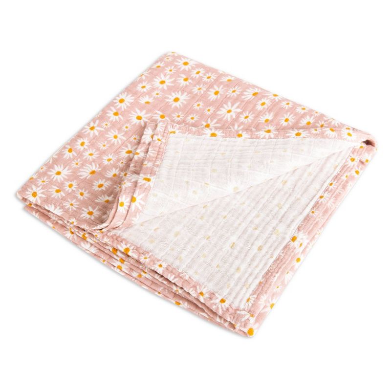 Babyletto Daisy Muslin Swaddle Blanket, 3 of 10