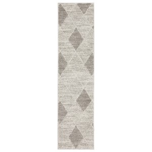 Oriental Weavers Cambria 005W2 Grey/ Ivory Indoor Area Rug - 1'10" x 7'6" - 1 of 4