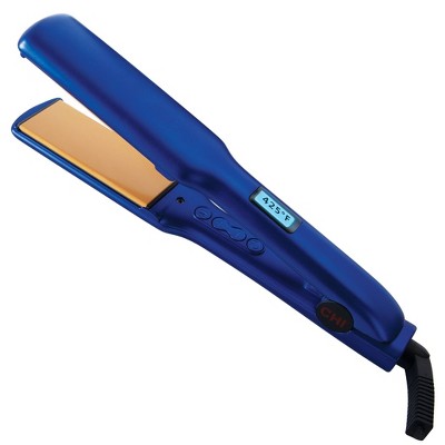 CHI Ceramic Flat Hair Iron - Blue - 1.5"