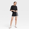 Women's Boxy Cropped Short Sleeve Top - JoyLab™ - 3 of 4