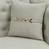 VASIP   82.67-inch Tufted Modern Velvet Sofa with Golden Legs and Pillows, Elegant Chesterfield Style Living Room，for Living Room,Apartment，Office - 4 of 4