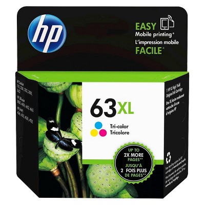 Hp 63 black store ink cartridge