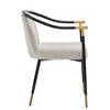 Christopher Knight Home Olors Upholstered Iron Dining Chair with King Louis Back - image 4 of 4