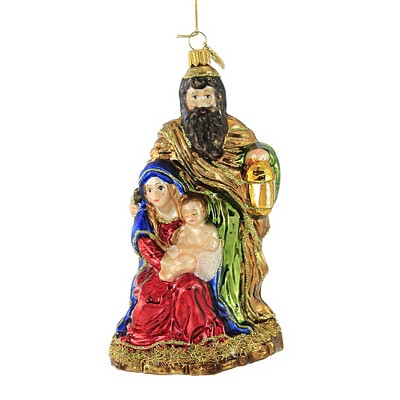 Huras 6.75" Holy Family Ornament Nativity Wisemen Jesus  -  Tree Ornaments