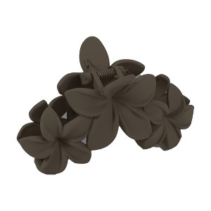 Unique Bargains Women's Flower Hair Claw Clips 1 Pc - 1 of 4