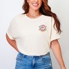 S.W. Smiley Sardines Can - Women's Garment Dyed Graphic T-Shirt - 2 of 4