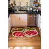 Lany Space Jessica Miller Irregular Checkered Cherry Rug - 2 of 4
