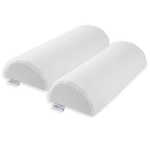 Dr Pillow Half Moon Lumbar Cushion for Back Pain Relief 2 PACK  Pillow - 1 of 4