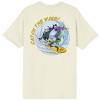 Batman 66 TV Catch The Wave Adult Off-White Crew Neck Short Sleeve T-shirt - 3 of 4