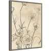 Amanti Art Vintage Wildflowers I by June Erica Vess Canvas Wall Art Print Framed 18 x 24-in. - 3 of 4