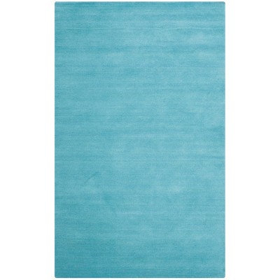 9 X12 Solid Tufted Area Rug Turquoise, Turquoise Rug Target