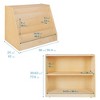 ECR4Kids Double-Sided Mobile Book Display with Storage, 1 - 2 of 4