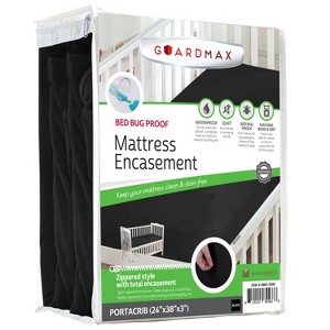 Guardmax Waterproof Mattress Protector Encasement with Zipper - 1 of 4