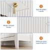 Dresser for Bedroom with 7 Drawers, 54" Wide Modern Chest of Drawers with Metal Handle, Wood Drawer Organizer for Bedroom, Living Room, Hallway - 2 of 4